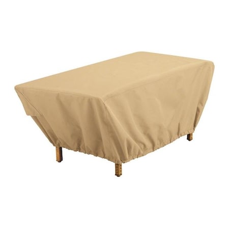 Classic Accessories Classic Accessories 8009861 Brown Polyester Coffee Table Cover; 18 x 25 x 48 in. 8009861